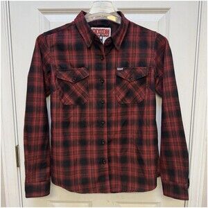 DIXXON Flannel 24th Anniversary Self Titled Album The Slipknot Women’s Sz Medium